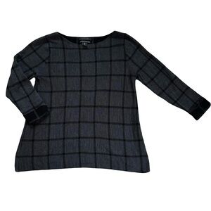 Tahari 100% Extrafine Merino Wool Sweater - Large